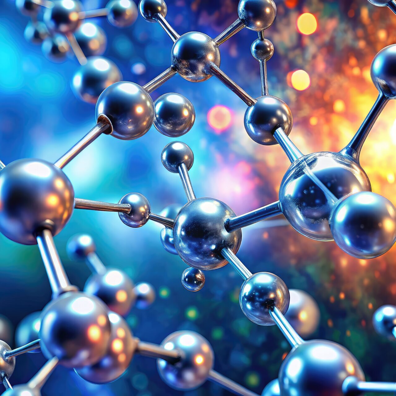 Zinc Scientific Medical Research Bokeh Image,  Cellular Level,  Health Benefits